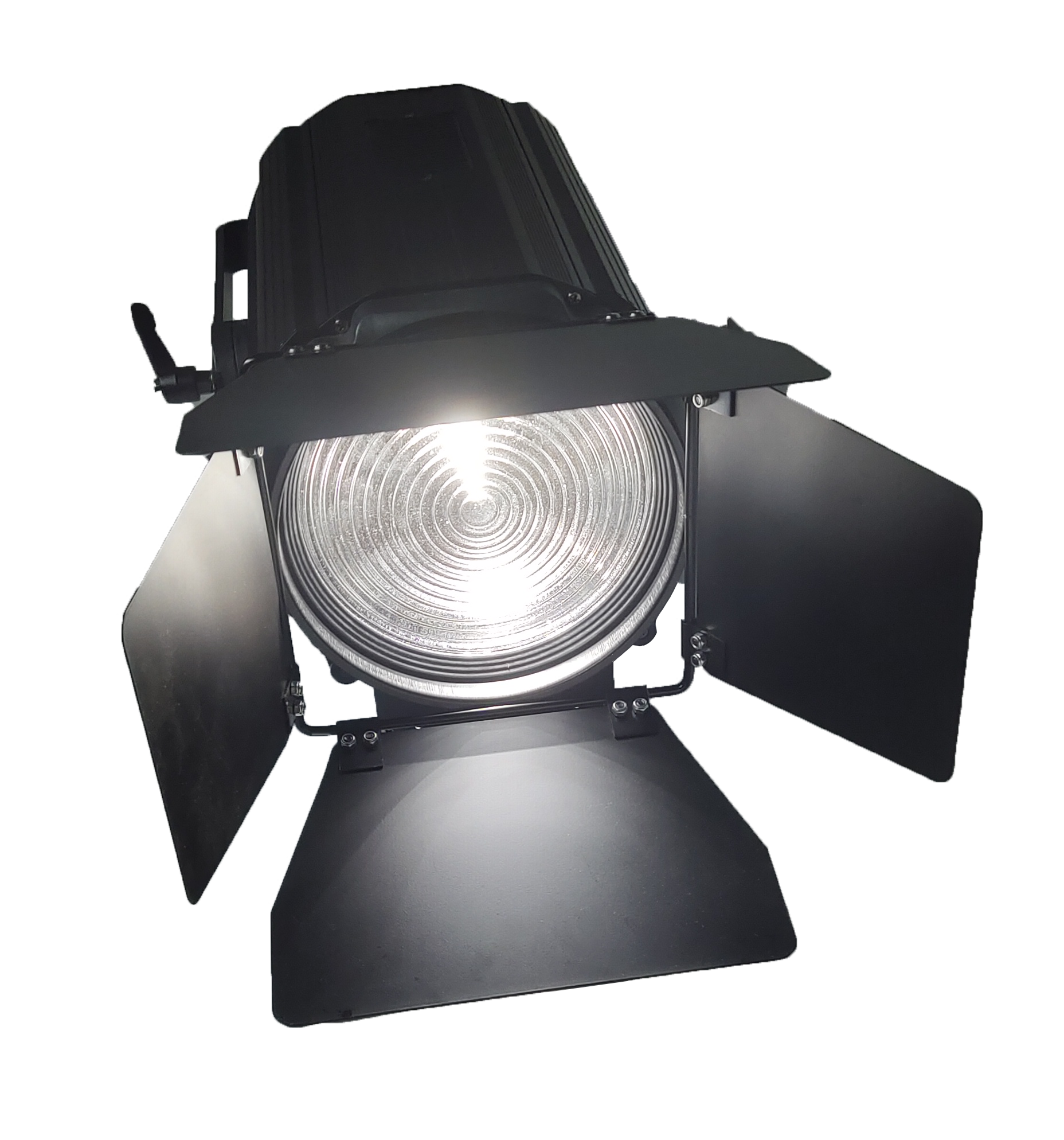 Professional Film Television Stage Lighting Spotlight Dmx Cob 100w/200w Led Fresnel Light For Tv Studio